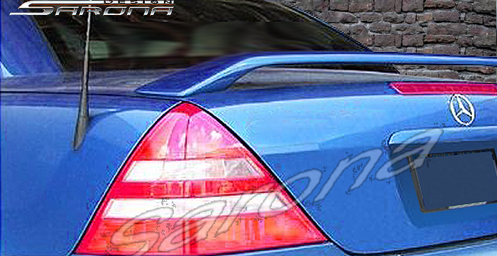 Custom 97-01 SLK Wing # 92-19  Coupe Trunk Wing (1998 - 2004) - $245.00 (Manufacturer Sarona, Part #MB-014-TW)